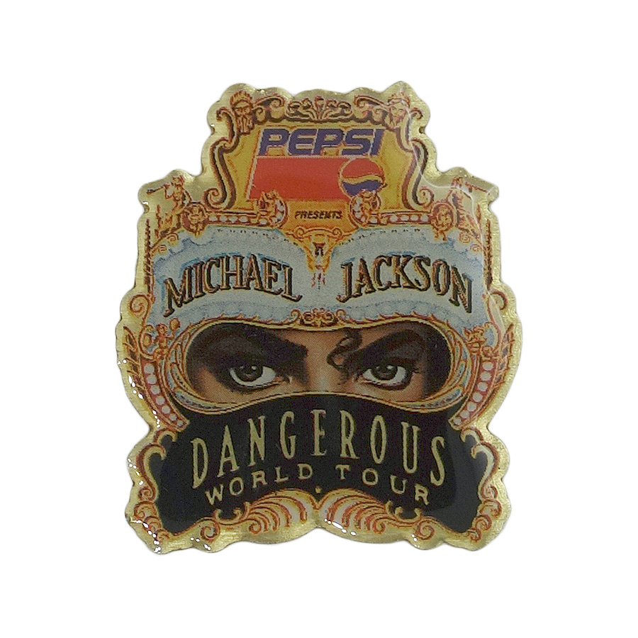 マイケル・ジャクソン DANGEROUS ワールドツアー ピンズ PEPSIの通販