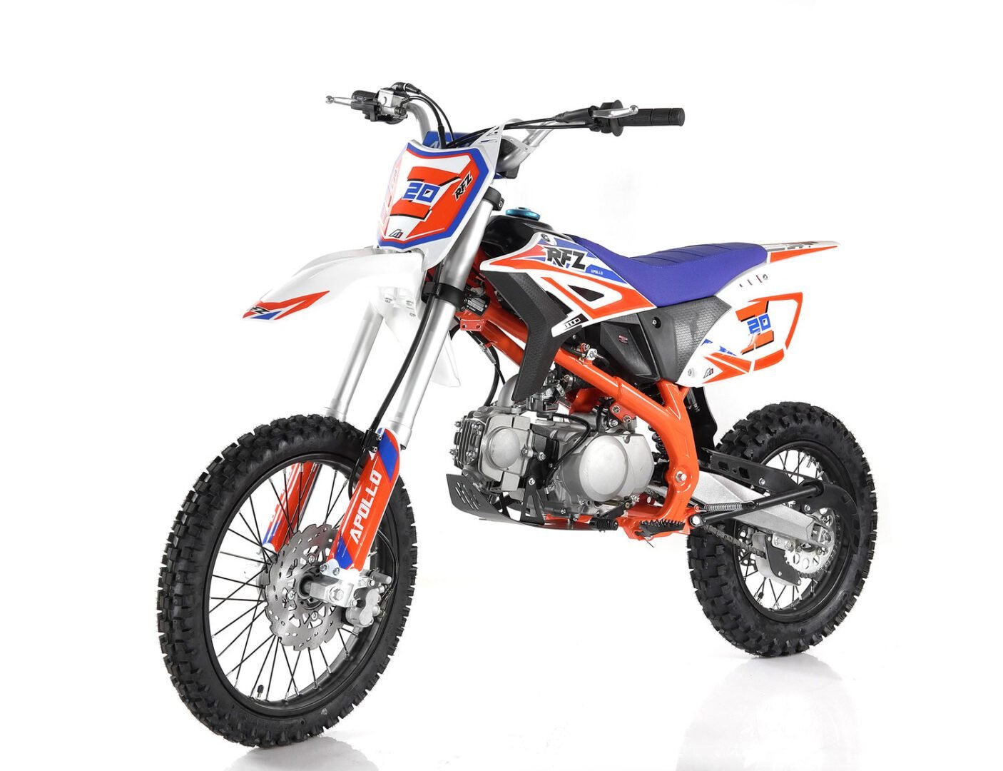 Apollo Z20 125cc Dirt Bike - YX Engine and 4 Speed Gear