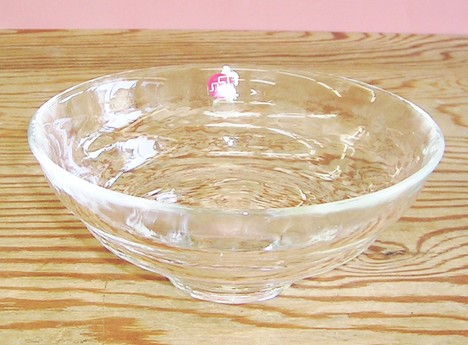 耐熱ガラス 北洋硝子 手づくりガラス製抹茶椀（清）【通販/特価/津軽