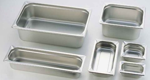 ステンレス ホテルパン 1/9サイズ 深さ65mm【KINGO・キンゴー