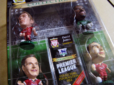 コリンシアン リバプール4体セット フィギュア ＜ OKAフットボール