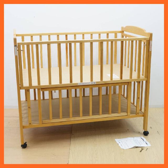 大和屋/yamatoya ハイタイプベビーベッド アドバンス ベビー家具