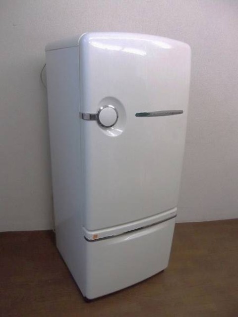 ナショナル Will FRIDGE レトロ冷蔵庫 NR-B26B1 （ 冷蔵庫・冷凍庫）の