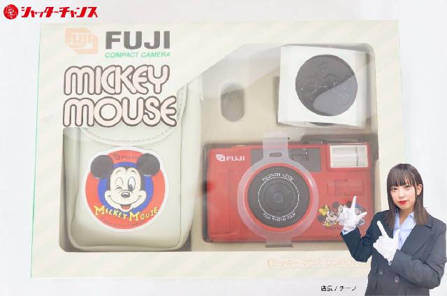 Fujifilm フジフィルム Mickey Mouse ミッキーマウス コンパクト