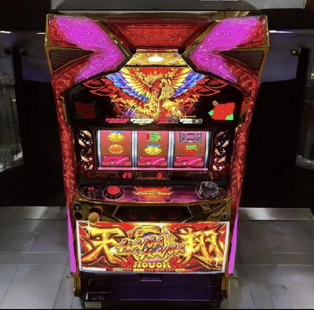 ハナハナホウオウ〜天翔〜 パチスロ実機 コイン不要機付き スロット台
