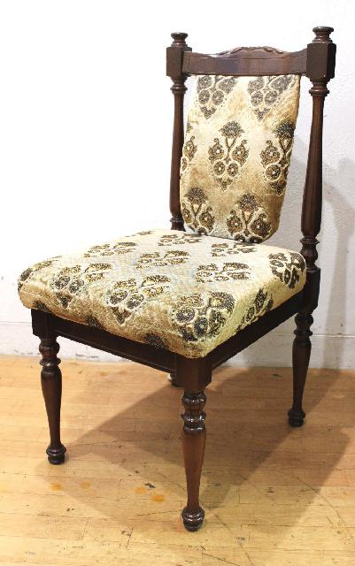 ①徳田家具 サイドチェア 国会議事堂納品高級家具メーカー 木製