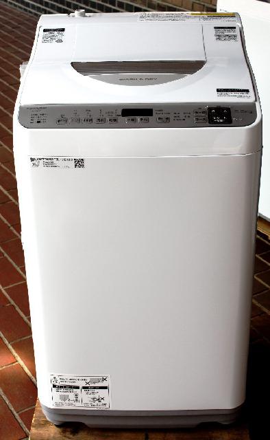 シャープ 縦型洗濯機 21年製 美品 SHARP縦型洗濯機【2021