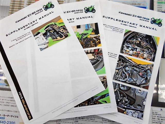Kawasaki Ninja ZX－6R 持ち込み部品取り付け
