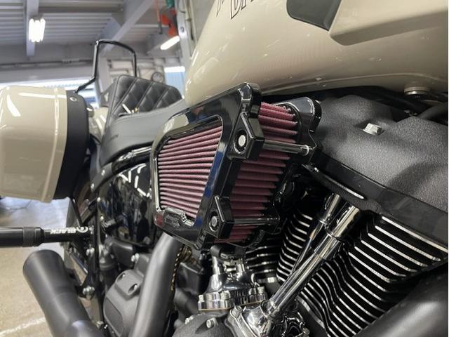 ハーレー 純正 FXLRST エアークリーナー2023年製 新車外し！ 新車外し