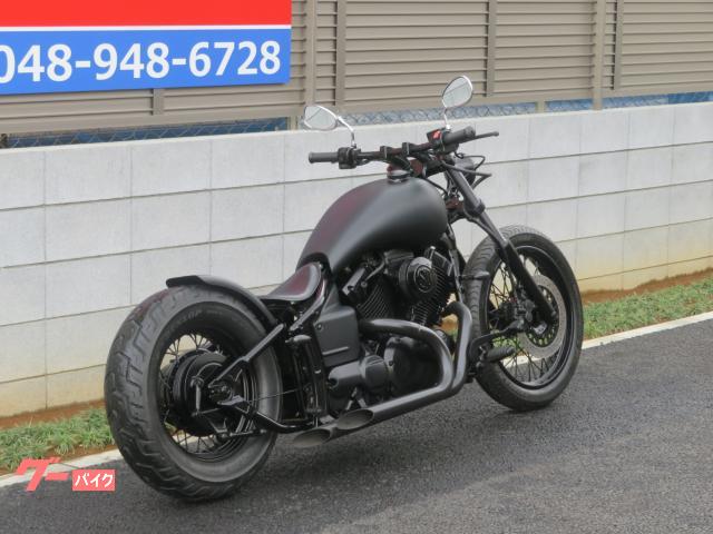 ヤマハ ドラッグスター400 S0009 マットブラック スラッシュ