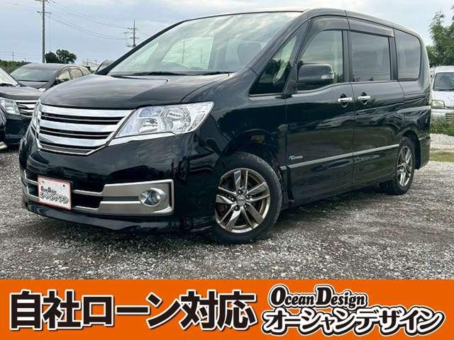 日産 セレナ ライダー S－ハイブリッド 車検整備付き ナビの中古車