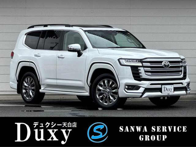 トヨタ ランドクルーザー ZX 改良後モデル 4WD 本革ベージュ内装