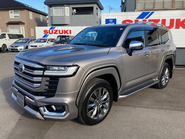 トヨタ ランドクルーザー ZX 4WD モデリスタエアロ ブラック革