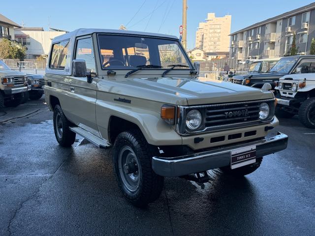 トヨタ ランドクルーザー70 ZX 4ナンバー車輛 タイヤ純正リング