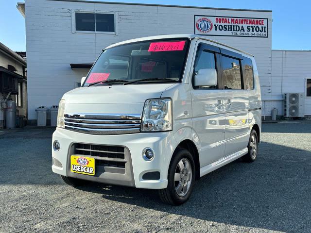 スズキ エブリイワゴン JPターボ s車検2年付の中古車｜グーネット