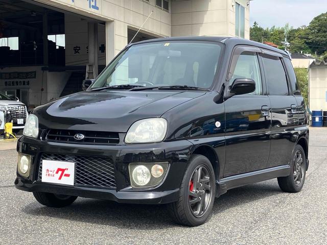 スバル プレオ RS スーパーチャージャー 社外マフラー 14インチ