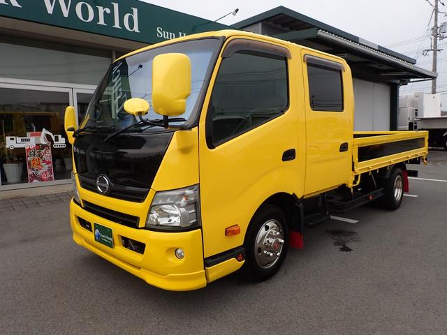 日野 デュトロ ダブルキャブ（2t積） ロング ワイドボディー 平成