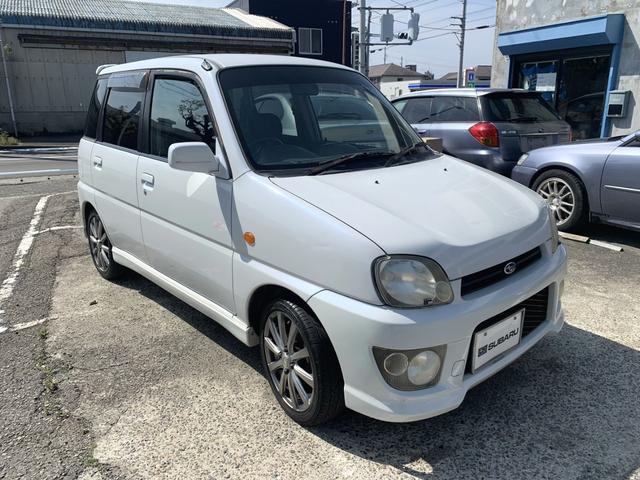 スバル プレオ RS スーパーチャージャー 4WD 走行4万3千キロの