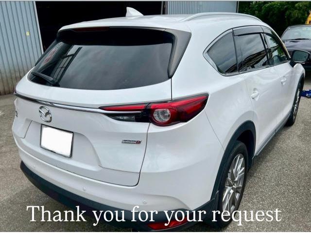 MAZDA マツダ CX-8 車検・ドアミラー格納不良 エアコンフィルター交換