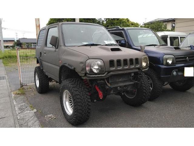 ジムニー JB23 リフトアップ ボディリフト 車検 ガレージヒート