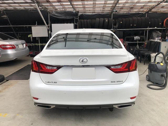 レクサスGS前期に後期テールランプ取付 パーツ持ち込み GRL10 伊奈町