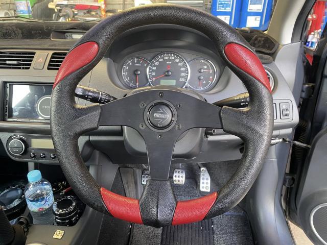 スズキ スイフトスポーツ 内装品取付 ステアリング交換 ハンドル交換