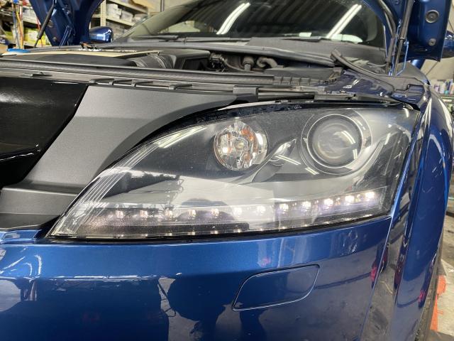 AUDI TT 8J 前期 後期DRL付きヘッドライト 適合コーディング レトロ