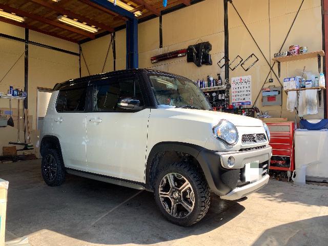 スズキ MR31S ハスラー 1インチリフトアップキット取り付け｜グー