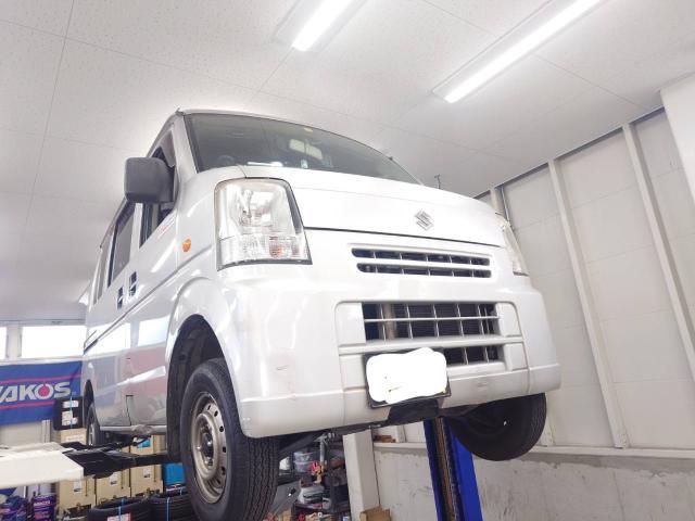 スズキ エブリィ エンジンの始動不良 セルモーター交換 トルク