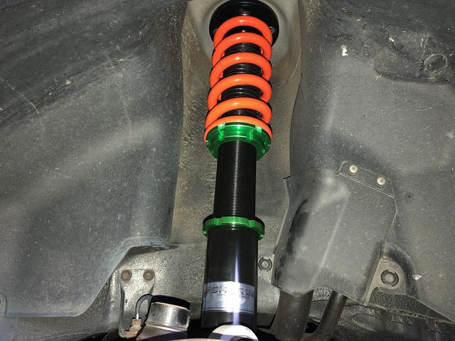 滋賀 ホンダ「アコード ユーロR」(CL7)の持ち込み車高調取り付け｜グー