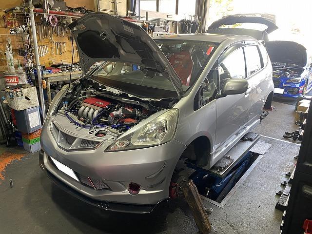 滋賀オートライフハノ ホンダ「フィットRS」(GE8)の持込
