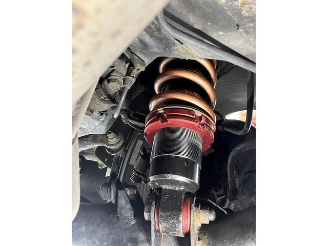 滋賀オートライフハノ シビックタイプR(EP3)の持込車高調取付とトー