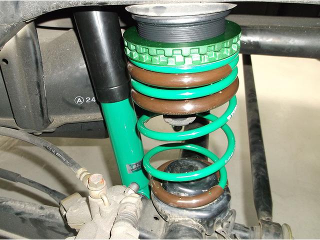 スズキ KeiワークスにTEIN製の車高調サスを装着しました。｜グーネット