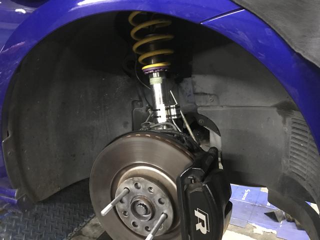 ゴルフ7R 車高調 KW キャンセラー アライメント 草加 川口