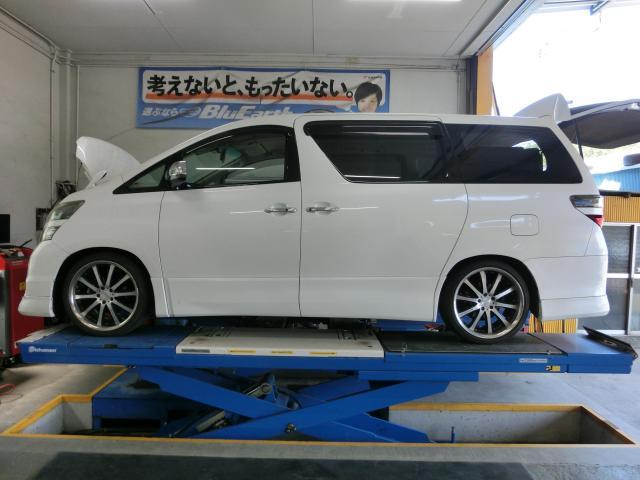 ヴェルファイア 20系 車高調 取り付け テイン フレックスZ｜グーネット