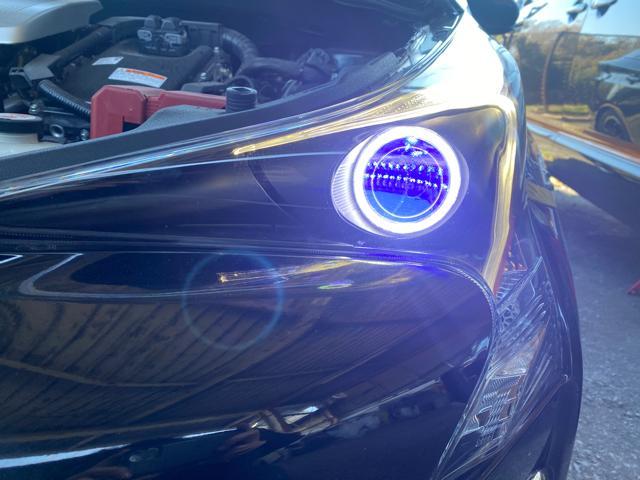 トヨタ 50プリウス ヘッドライト加工 インナーブラック塗装、COBリング