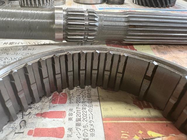 AE86 T50 ミッションオーバーホール クロスミッション組付け