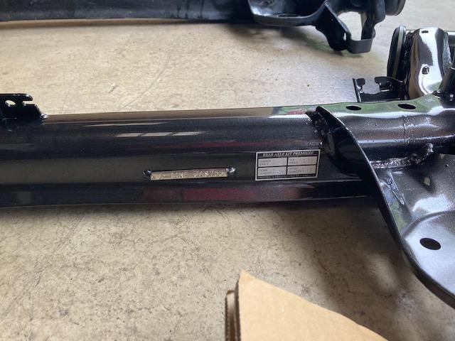 MK53S スペーシアカスタム リアアクスル交換 キャンバーアクスル