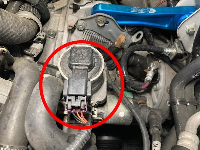 GVB インプレッサWRX STI 2次エアコンビバルブ交換 エア