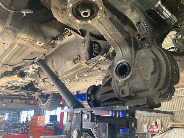 NA8C ロードスター デフ交換 LSD取付け トルセンデフ ローギア