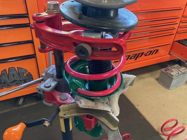 VM4 レヴォーグ テイン エンデュラプロ取付け ダウンサス取付け