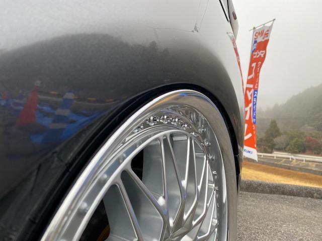 50プリウス 車高調取付け ラルグス車高調 ワークホイール VSXV