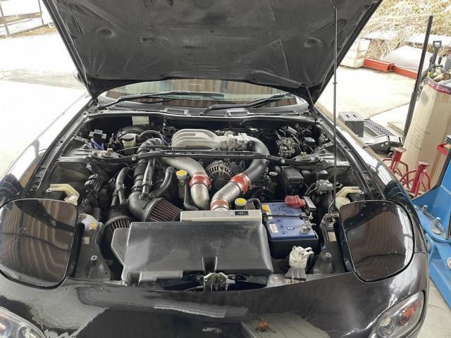 RX7 エアセパレータータンクか水漏れ 純正新品交換 クーラント充電