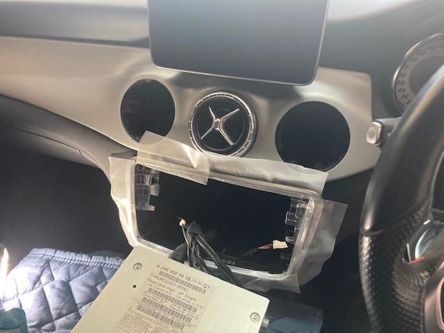 メルセデスベンツCLAクラス TVキャンセラー取付 兵庫県 神戸市 長田区