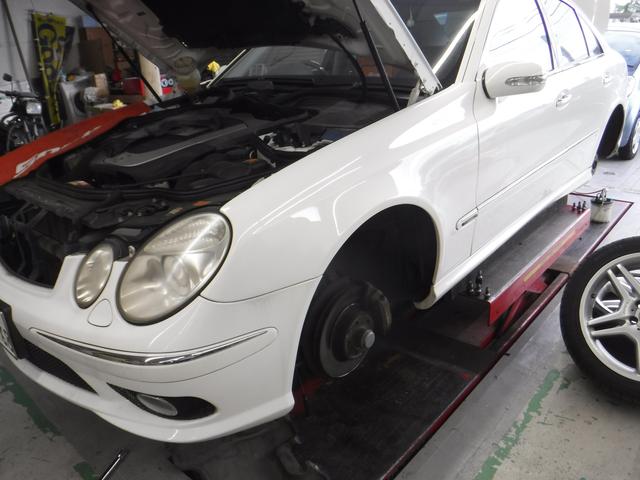 メルセデスベンツ Eクラス E350 w211 車検点検修理 愛知県 あま市