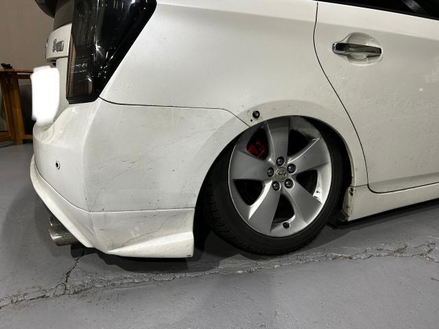 トヨタ 30プリウス 持ち込み リアアクスル交換 名古屋市中川区 一宮市