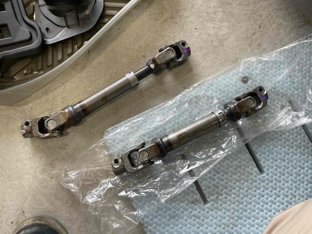 トヨタ 30プリウス コトコト音 異音 インタミシャフト交換 45260-12710