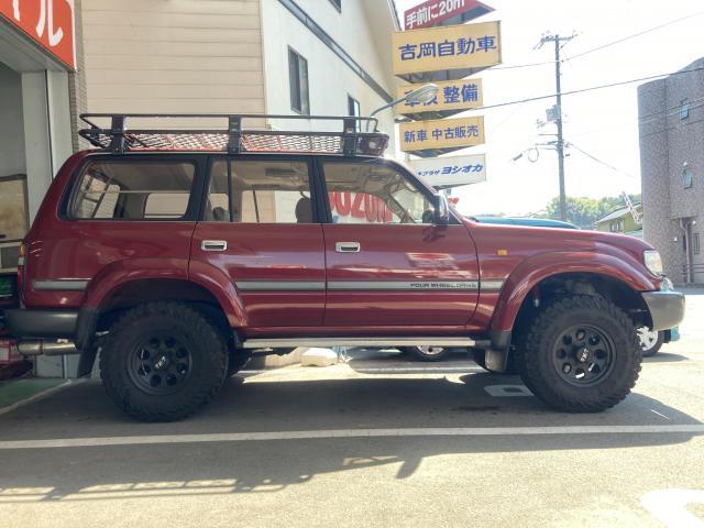 ランクル80 2インチリフトアップ コイルスペーサー キャスター