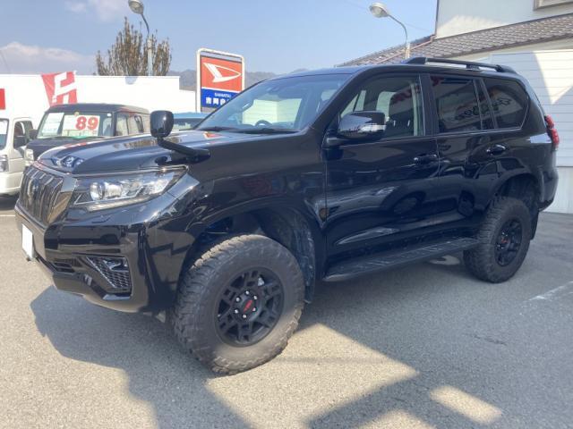 ランクルプラド150 リフトアップ施工 JAOS モトレージ 令和3年式 広島