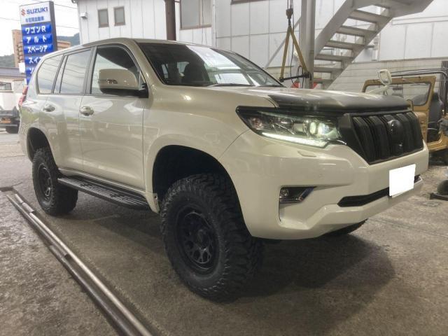令和4年式 TRJ150 ランクルプラド150 1インチボディリフト